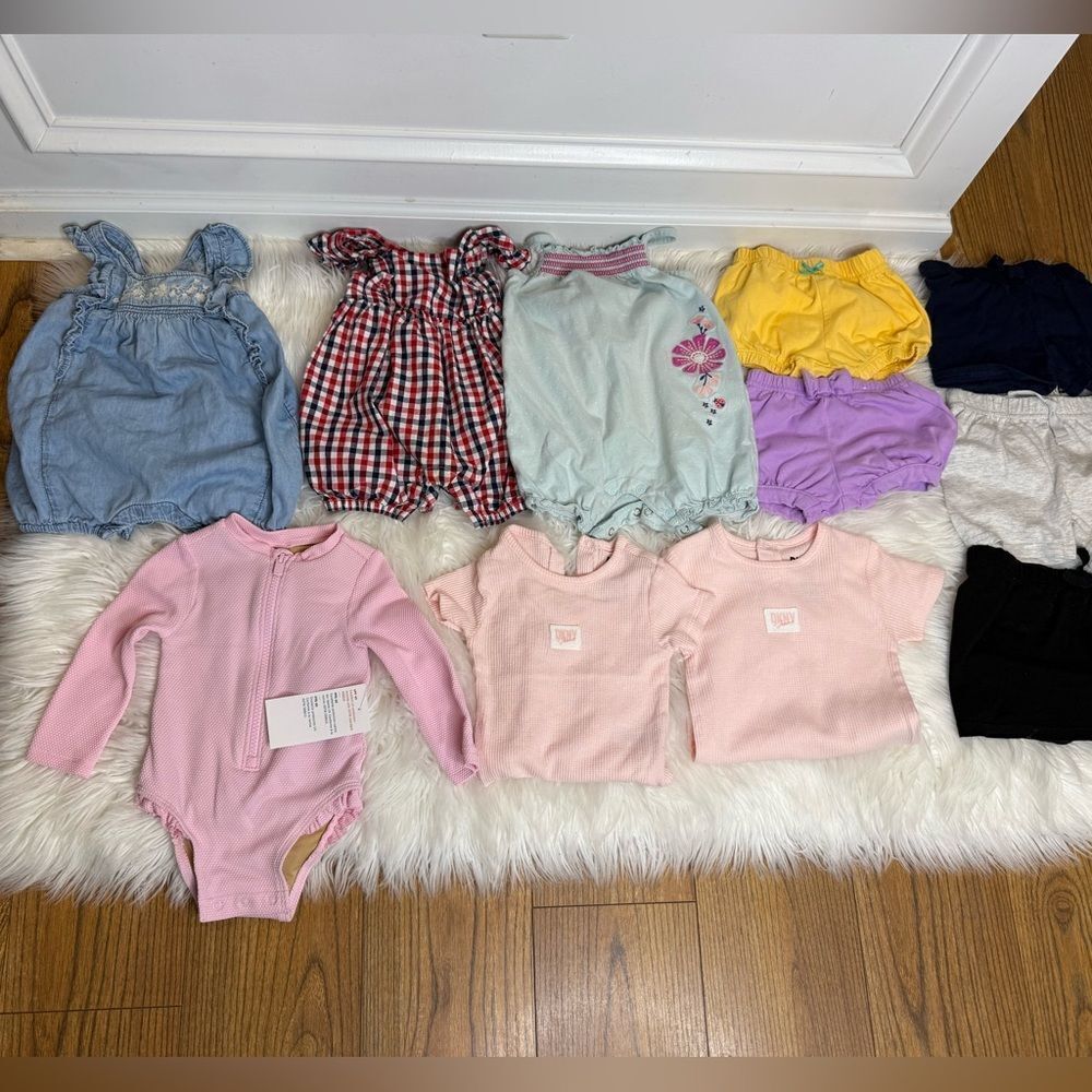 Baby girl bundle of 11 items